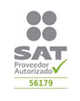 Distintivo de Proveedor Autorizado de Certificación del SAT, autorización 56179